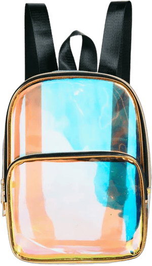 Ruby & Ry Clear Hologram Mini Backpack in Multi at Nordstrom