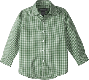 Spring Notion Baby Boys' Long Sleeve Gingham Shirt