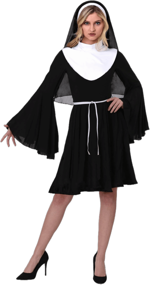 Sassy Nun Women's Costume