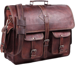 Men's Retro Vintage Leather Messenger Bag