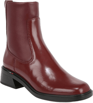 Franco Sarto Women's Gracelyn Square Toe Leather Ankle Boots