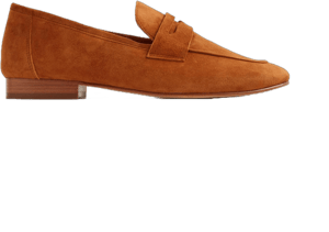 Quince Women's Italian Suede Penny Loafers