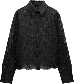 Zara Women's Lace Shirt