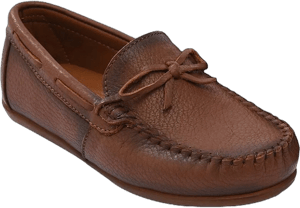 Moustache Little Boy's Moccasin Loafers