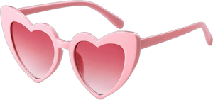 Laurinny Heart Sunglasses for Women Cute Cat Eye Heart Shaped Glasses