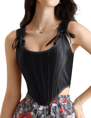 Scarlet Darkness Women's Renaissance Boned Overbust Corset Top