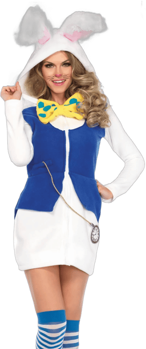 Women's Leg Avenue Cozy White Rabbit Costume