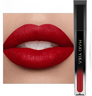 MAKI YIKA Red Lipstick for Women Color Stay Long Lasting Lipsticks, No Smudge Matte Liquid Lipstick Transferproof Cruelty-Free Lip Color |MVP-RED