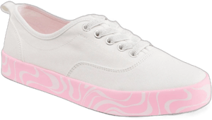 Old Navy Kids Elastic-Lace Canvas Sneakers