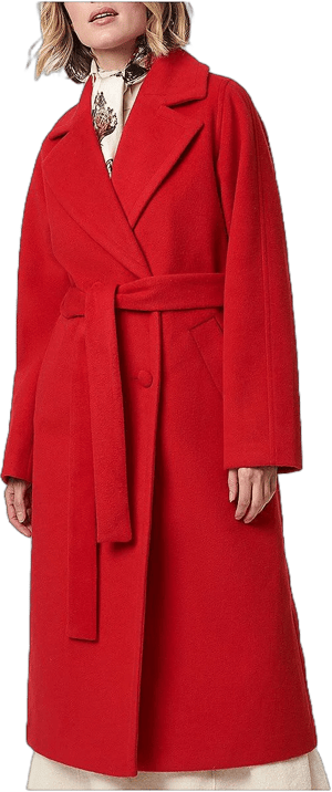 Women's Bernardo Double Breasted Belted Coat