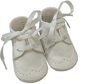 Stelline Boys Wing Tip Baptism Shoes Made in Italy