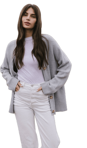 Women's Cozy Earth Oversized Classic Cardigan