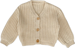 Baby Boy V Neck Knitted Cardigan