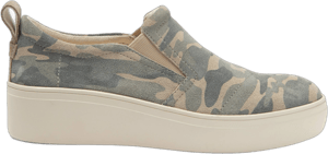 TOMS Women's Tristan Camo Suede Slip-On Sneakers