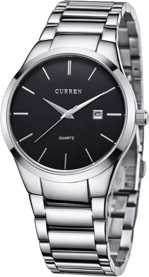 Curren Men's Classic Steel Quartz Analog Watch