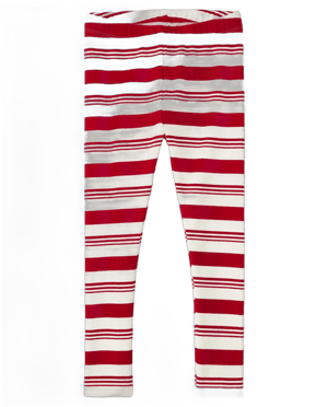 Gymboree Girls' Holiday Express Striped Leggings