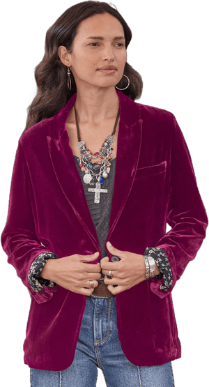 Sundance Women's Monte Rosa Velvet Blazer