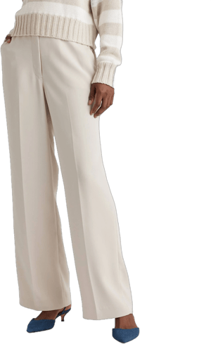 Quince Women's Stretch Crepe Classic Trouser Pants