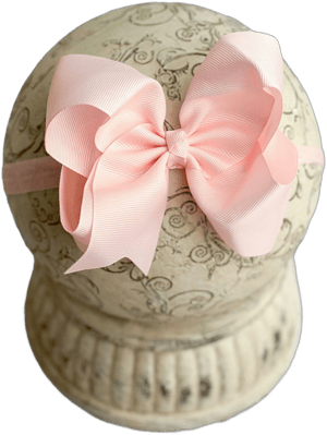 Jonquil Oversize Satin Bow Headband for Girls