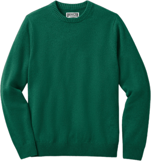 Duluth Trading Company Men's Lambswool Crew Sweater