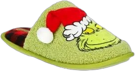 Dr. Seuss Grinch Family Scuff Slippers