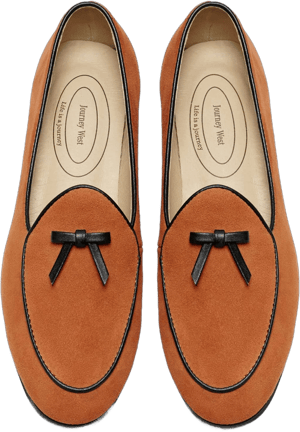 Journey West Women's Slip-On Suede Tassel Loafers