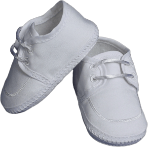 Little Things Mean A Lot Baby Boys Gabardine Oxford Braid Christening Shoes