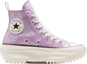 Converse Women's Run Star Hike Platform Glitter Canvas High-top Sneakers