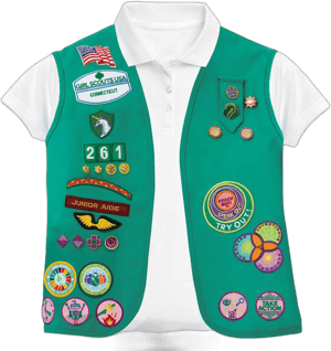 Girl Scouts Junior Vest