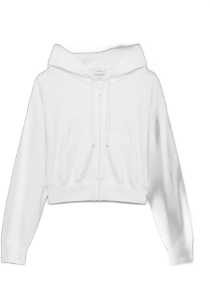 Aritzia Women's Airy Terry Boyfriend Boxy Zip Hoodie