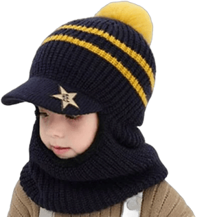 Laidan Kids Fleece Knitted Beanie Hat