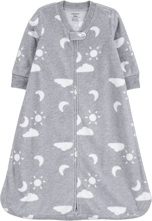 Carter's Baby Unisex Clouds 2-Way Zip Fleece Sleep Bag