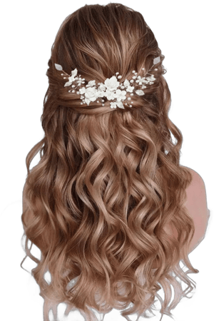 Pearl Bridal Hair Vine