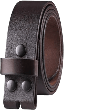 NPET Men's Vintage Distressed Full Grain Leather Belt