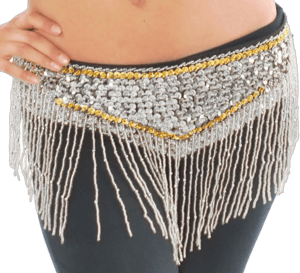 Sequin Beaded Belly Dance Costume Belt