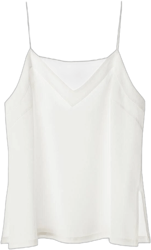 Cuyana Women's Silk Cami Top