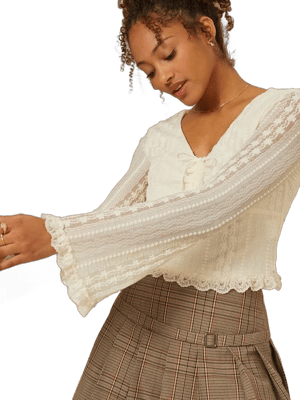 Altar'd State Lakelyn Lace Top