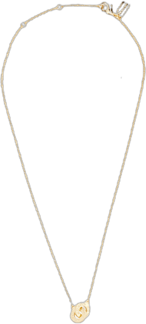 Coach Women's Interlocking Open Circle Pendant Necklace