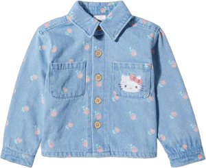 Sanrio Hello Kitty and Friends Floral Retro Denim Jacket