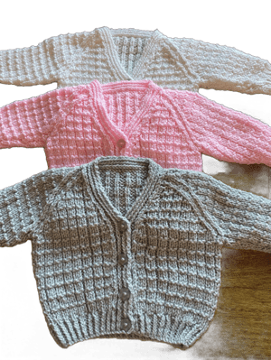 Handmade Baby Cardigans