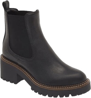 Nordstrom Miah Water Resistant Chelsea Lug Boot