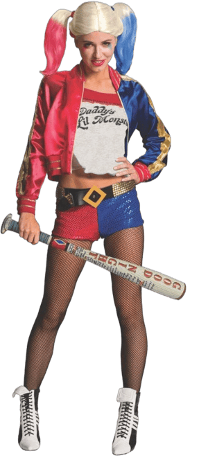 Rubie's Ladies Harley Quinn Inflatable Baseball