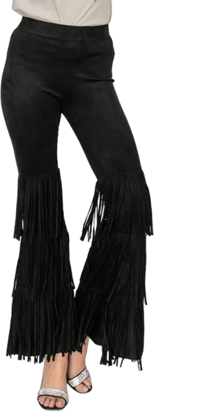 Vocal Layer Faux Suede Leggings