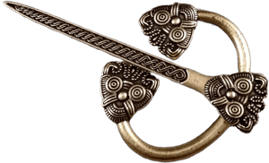 Fenris Celtic Viking Cloak Pin