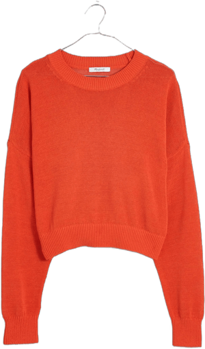 Madewell Women's Loose-Knit Crewneck Sweater