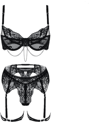 Moxy Intimates Cut Out Lace Lingerie