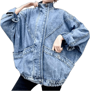 Y2K Patchwork Denim Jacket