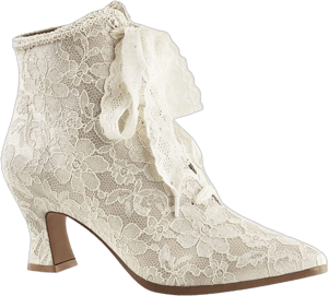 Fabulicious Victorian-30 Lace Up Ankle Booties