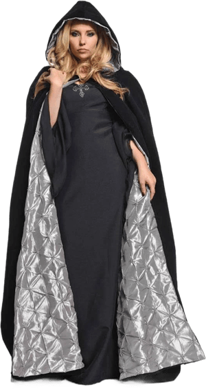 Underwraps Deluxe Velvet Cape