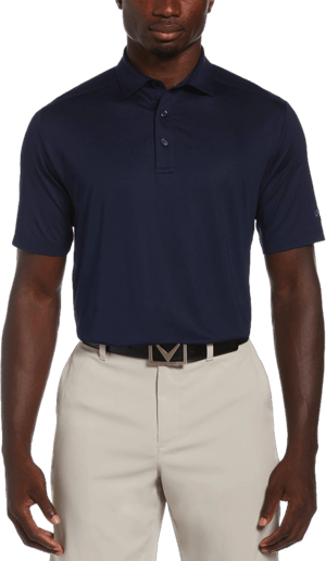 Callaway Men's Micro Hex Solid Polo